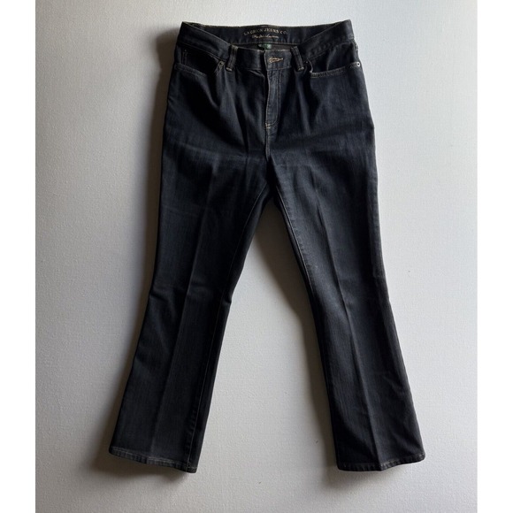 RALPH LAUREN Jeans Co Straight Leg Denim Womens 4P Blue Classic Fit Petite - Picture 1 of 6